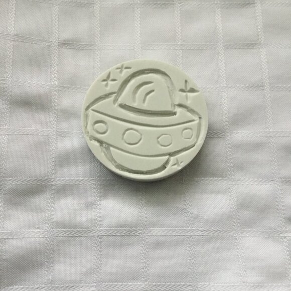 Two sides hand made rubber stamp - Picture 2 of 4